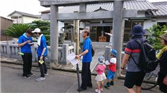 ウォーキング途中①