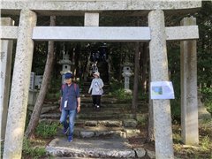 ウォーキング途中③