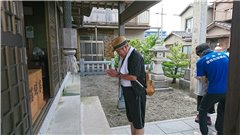 ウォーキング途中⑤「神さま・・・」