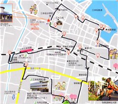 パワースポット巡りのルート