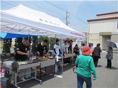 バザー 西浜自治会焼きそば