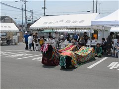 開会式 西町大獅子パフォーマンス