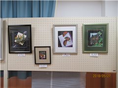 展覧会 秋桜切り絵会④