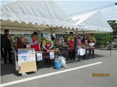 JAのうどん・パセリドーナツは恒例に